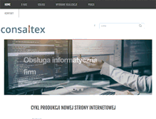 Tablet Screenshot of consaltex.pl